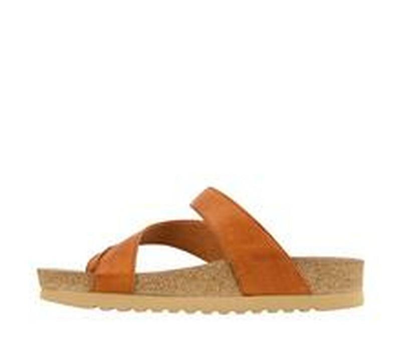 Birkenstock Lola Læder Sandaler Dame Brune | DK 383ZUT